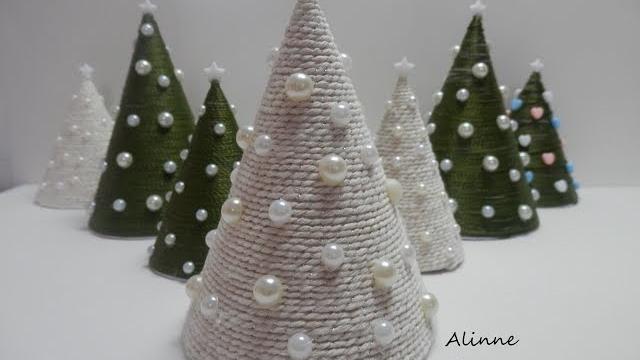 Mini árvore natalina – Artesanato Passo a passo