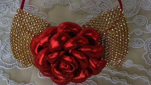 Flor Boleada no Laço de Manta