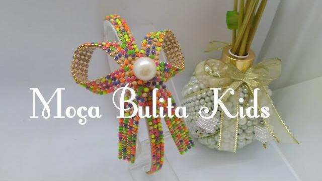 Arco com manta chiclete