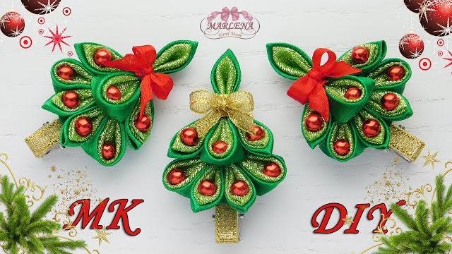 Contos de garfo – Decoração de natal para cabelos