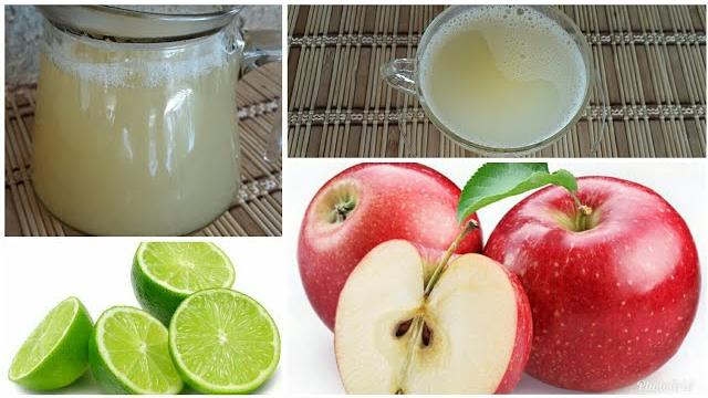Chá detox de maçã e limão para eliminar 4 kg em 15 dias