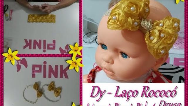 Laço Rococó Simples e Chique ( Dica Janaina Gonçalves )