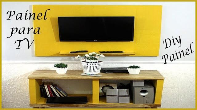 Painel Para TV Feito Com Papelão – Veja o Passo a Passo