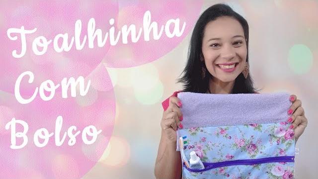 Toalhinha com bolso