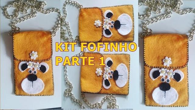 BOLSINHA PORTA CELULAR – KIT PARTE 1