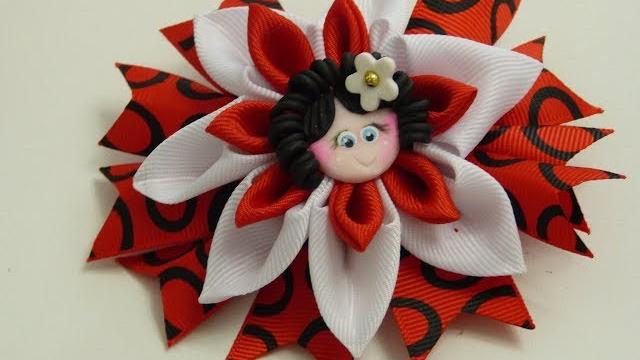 Como Hacer Moños y Flores Diseño escolar – How to Make Bows and Flowers