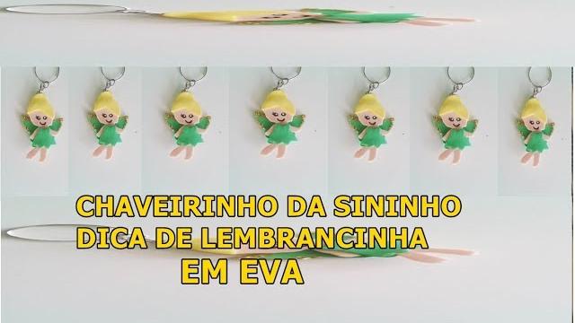 CHAVEIRINHO SININHO PARA LEMBRANCINHA