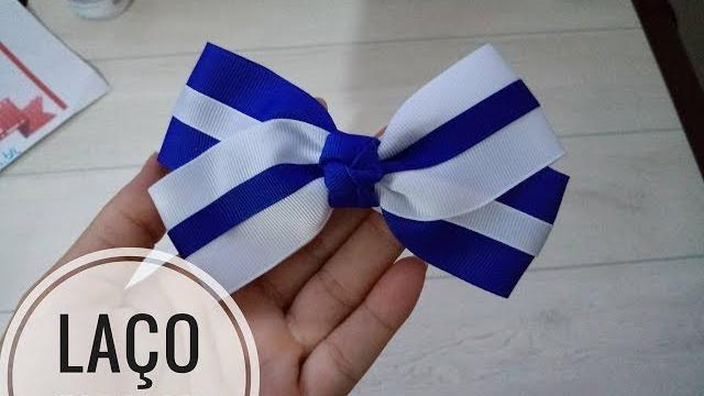 LAÇO ESCOLAR NO BICO DE PATO GRANDE
