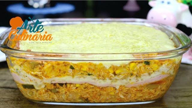 ARROZ DE FORNO COM FRANGO, RÁPIDO E FÁCIL