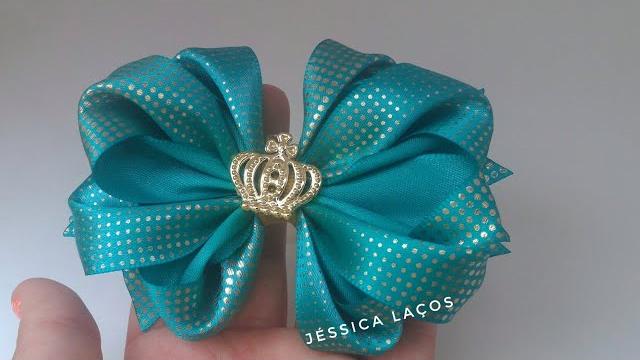 Laço de Cetim – Laço fácil mil faces – kanzashi