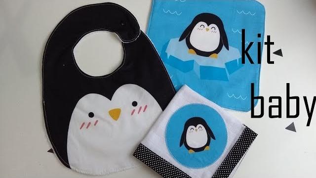 Kit Babador e Fralda Baby – Bia Feltz