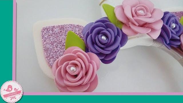 FLORZINHA DE EVA – DIY – PAP