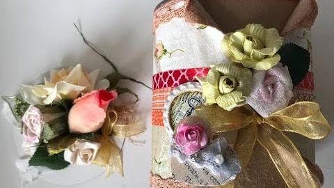 Como fazer lata vintage reciclando caixas de leite