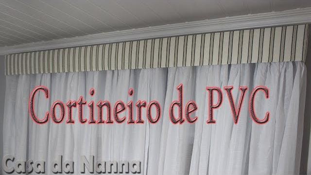 Cortineiro De PVC Faça Você Mesmo Muito Fácil e Rápido