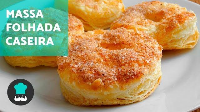 Massa folhada fácil – receita passo-a-passo
