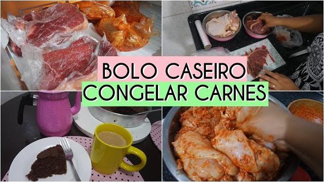 COMO CONGELAR CARNES – TEMPERO PARA FRANGO – BOLO CASEIRO