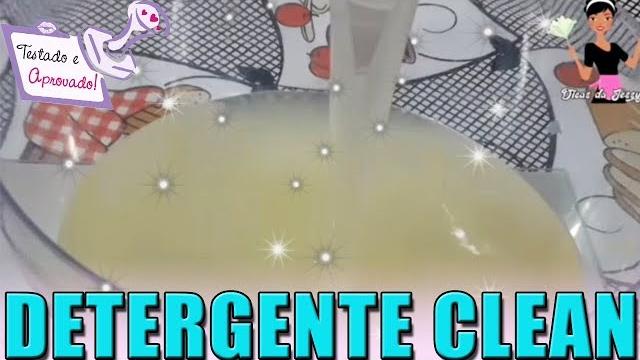 O LEGÍTIMO DETERGENTE CLEAN – Rende mais de 6 LITROS