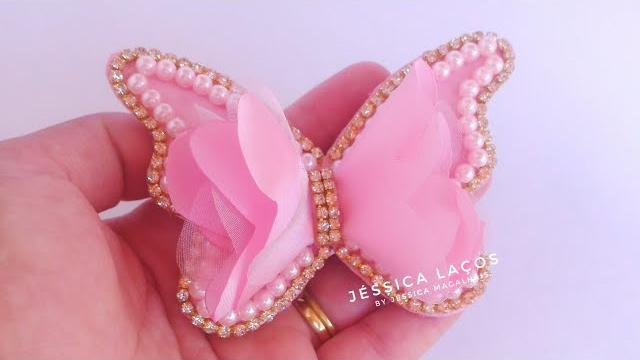 DIY Borboleta luxo – Luxury Butterfly