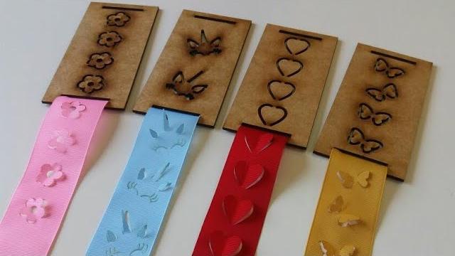 Lançamento Molde Régua Vasada 3 D Para Laços