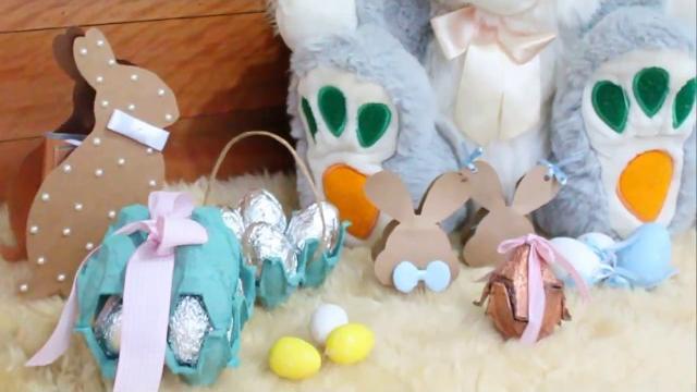 DIY DE PÁSCOA: PRESENTES LINDOS COM MATERIAL RECICLÁVEL