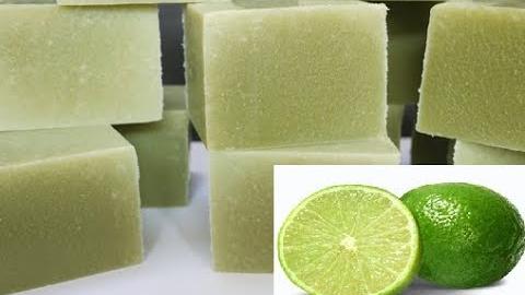 SABÃO Caseiro de LIMÃO e VINAGRE sem Soda