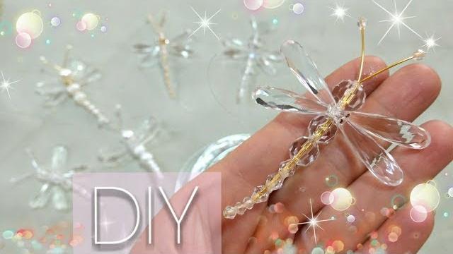 DECORAÇÃO LIBÉLULA DE CRISTAL SEM COMPLICAÇÕES