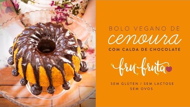 O melhor bolo de cenoura sem glúten e sem lactose