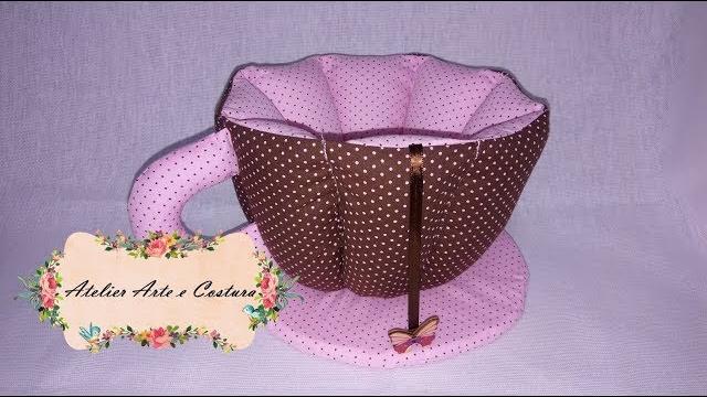 Xícara de Patchwork – Passo a passo