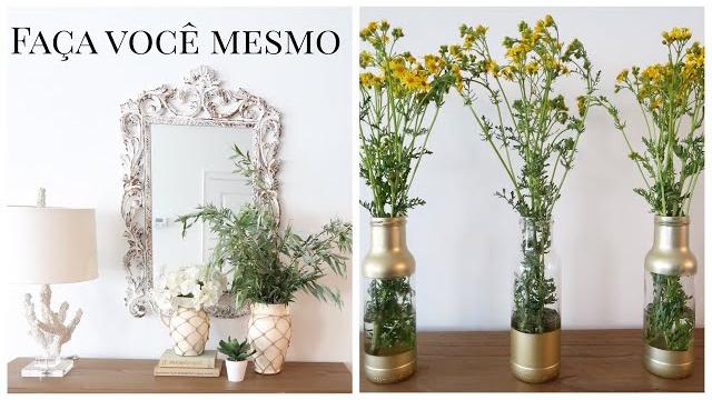 Vasos macrame – reaproveitando vidros de conserva – vasos pra flores