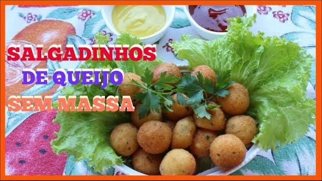 SALGADINHOS DE QUEIJO SEM MASSA – QUE NÃO VAI NO FOGO