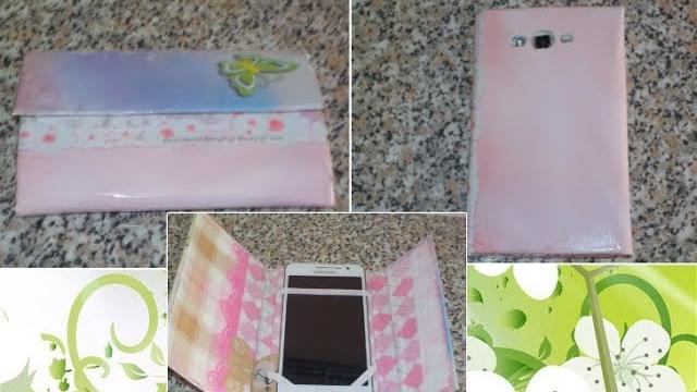 COMO FAZER CAPINHA DE CELULAR COM CAIXINHA DE LEITE