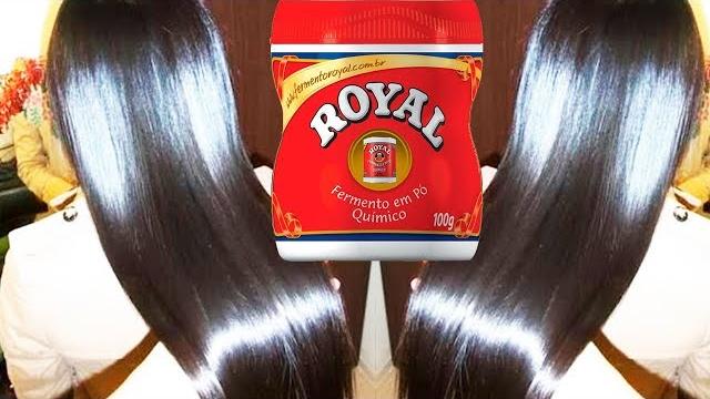 Cabelo liso em 2 dias – Use Pó Royal – Poderosa progressiva caseira alisamento efetivo