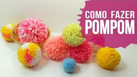 5 maneiras de fazer pompom de lã