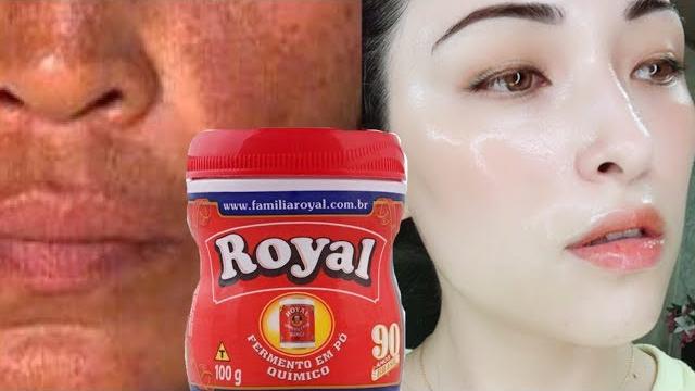PELE de Bebê em 3 DIAS – USE PÓ ROYAL para Remover MANCHAS e RUGAS da PELE