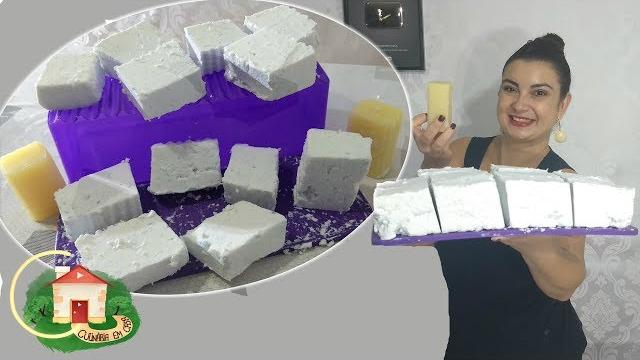 SABÃO SEM SODA SEM ÓLEO NO LIQUIDIFICADOR RENDE MUITO
