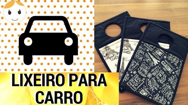 LIXEIRO PARA CARRO RÁPIDO E FÁCIL, COM REDONDO PERFEITO