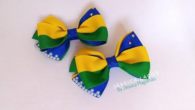 Laço fofura Simples Laço do Brasil