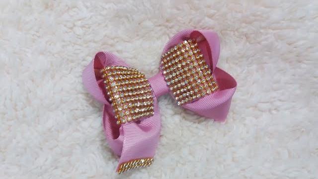 Laço Boutique com Manta de Strass