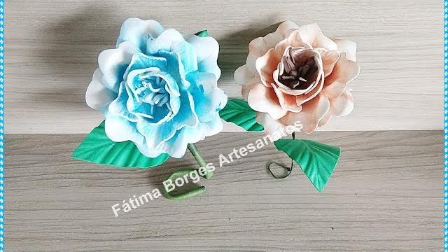 DIY- Flor de Juta em E.V.A ( Usando os Frisadores Termoplásticos) – Para Iniciantes