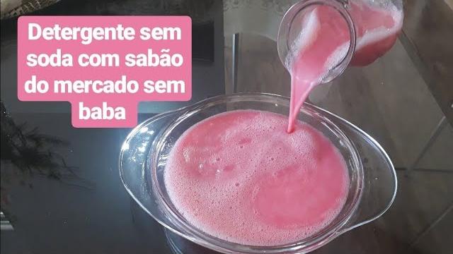 Faça detergente igual do mercado com apenas 4 ingredientes