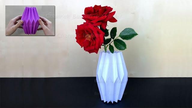 Vaso plissado de papel