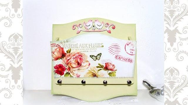 Como Decorar Porta Cartas e Chaves