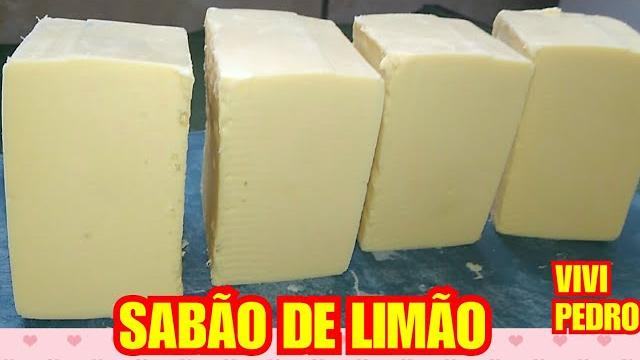 Sabão de Limão Desengordurante e Brilha Alumínio