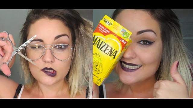 Hidratação com maizena: NÃO CORTA, RECUPERA AMIGA