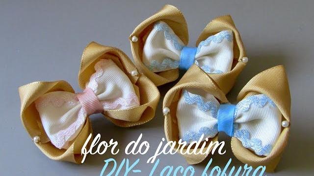 DIY- Lacinho fofura de fita de gorgurão
