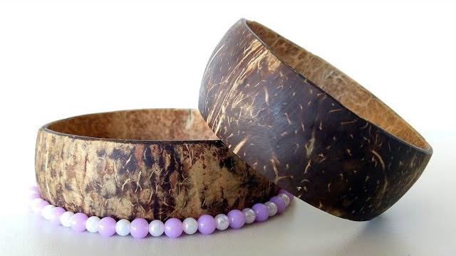 Faça Biojóia – Bracelete de Casca de Coco