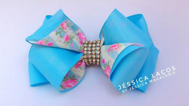 DIY Laço Primavera – Laço Fácil – Easy Tie