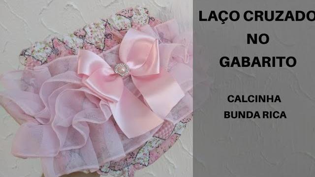 Laço cruzado no gabarito