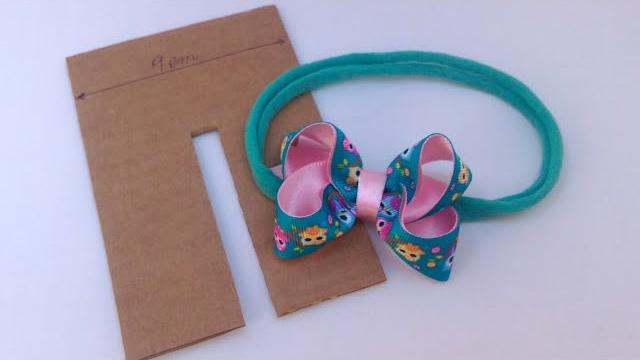 DIY Fazendo Gabarito e Super Dica de Laço Boutique – Easy Tie