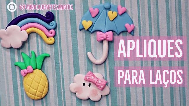 Apliques Para Laços em Biscuit – Faça você mesmo